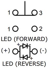 Schematic - E-Switch PVB3 Anti-Vandal Switches